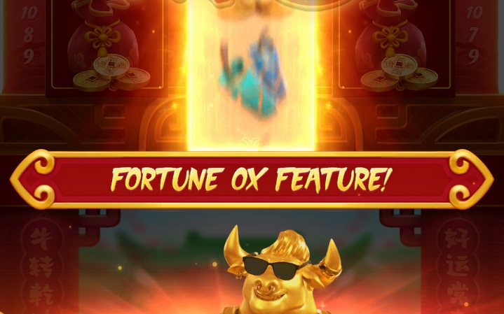 Fortune Ox Feature: alle Walzen im Respin